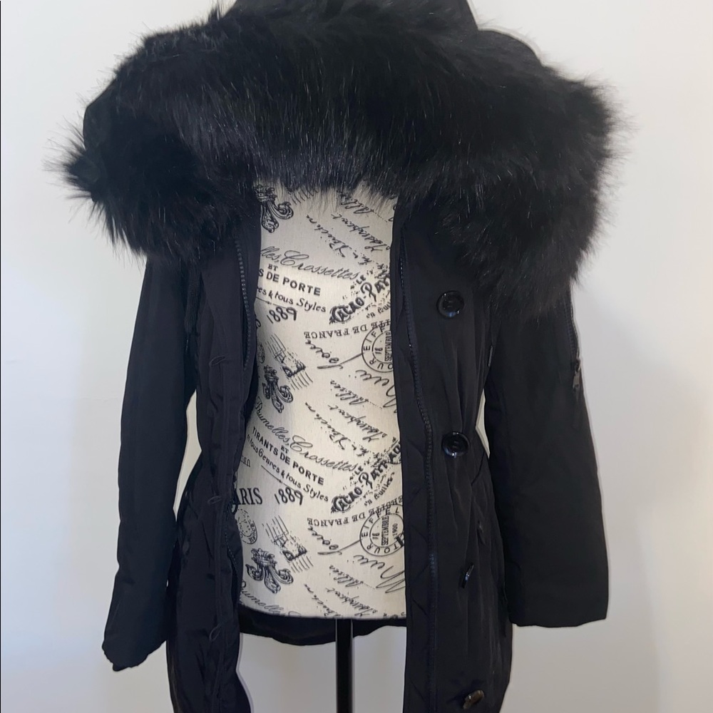 CALVIN KLEIN Black Performance Winter Coat